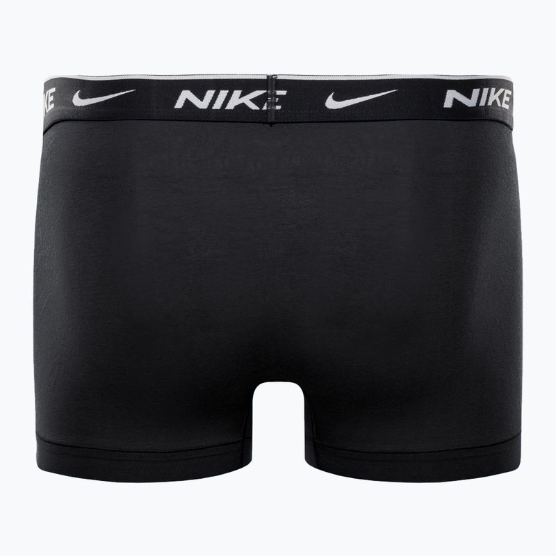 Vyriški boksininko šortai Nike Everyday Cotton Stretch Trunk 3Pk UB1 obsidian / game royal / black 3