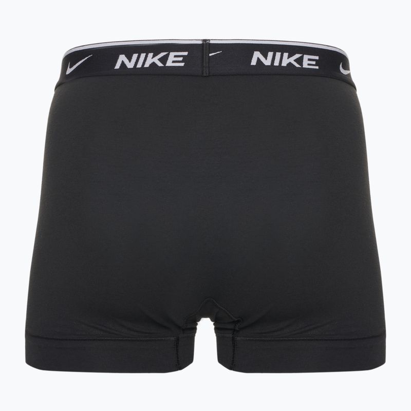 Vyriškos trumpikės Nike Everyday Cotton Stretch Trunk 3 poros white/grey heather/black 5