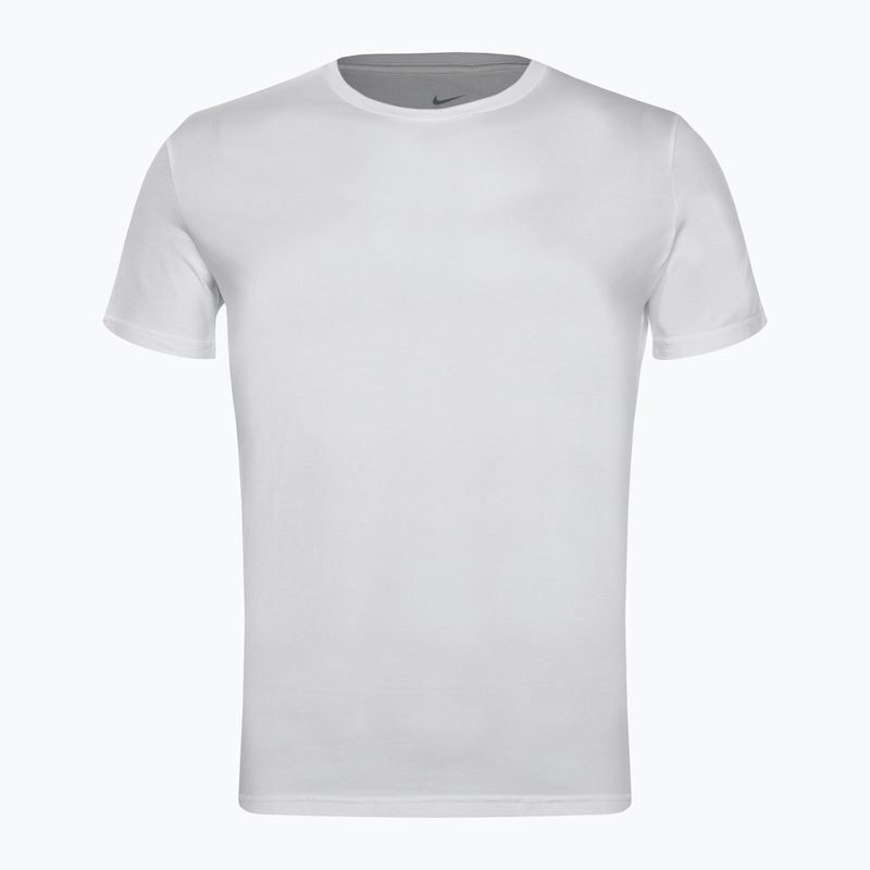 Vyriški treniruočių marškinėliai Nike Everyday Cotton Stretch Crew Neck SS 2Pk 100 white