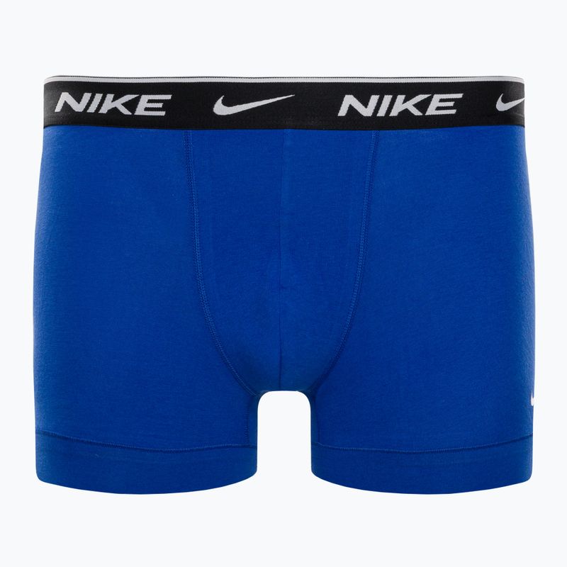 Vyriški boksininko šortai Nike Everyday Cotton Stretch Trunk 2Pk IEV obsidian/game royal 2