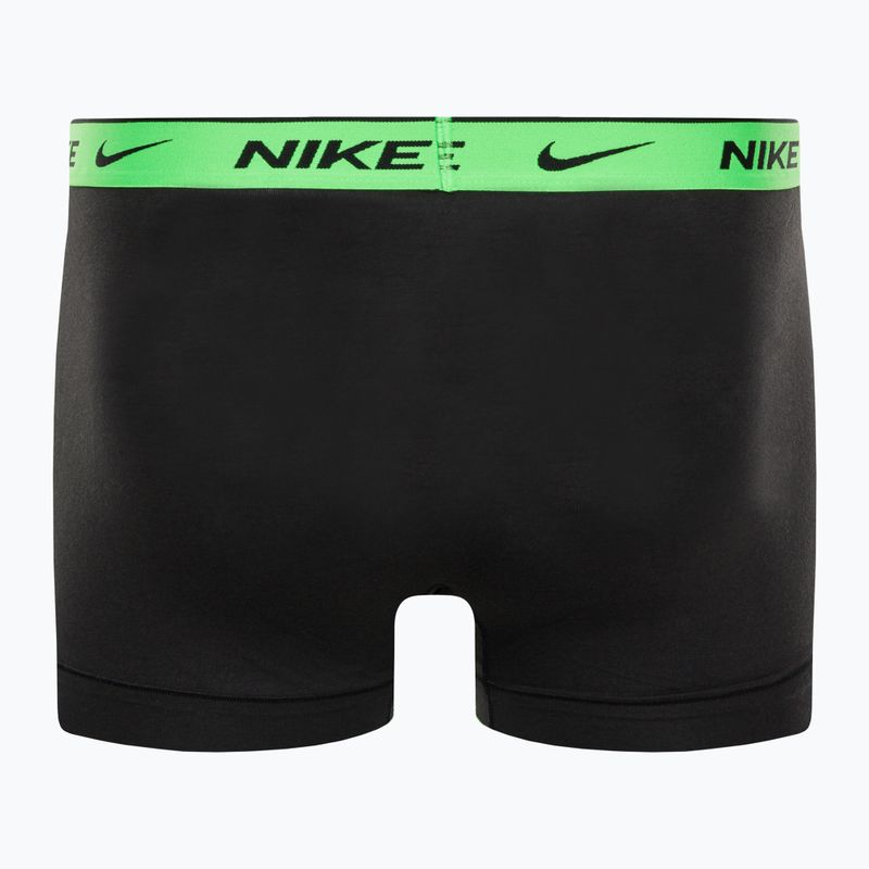 Vyriški boksininko šortai Nike Everyday Cotton Stretch Trunk 3Pk BAU geo blokų spauda/šaltai pilka/juoda 9