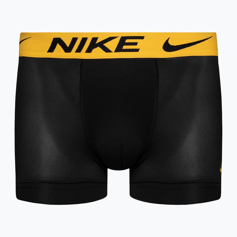 Vyriškos trumpikės Nike Dri-FIT Cotton Trunk 3 poros fuxia/yellow/turquoise 2