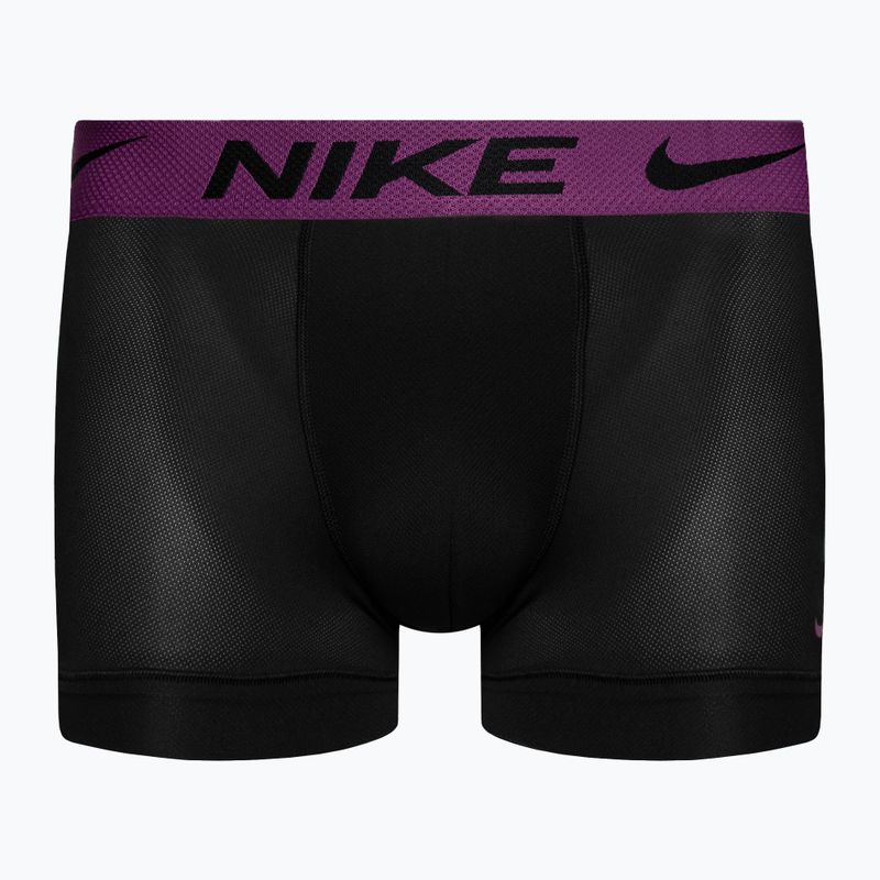 Vyriškos trumpikės Nike Dri-FIT Cotton Trunk 3 poros fuxia/yellow/turquoise 4