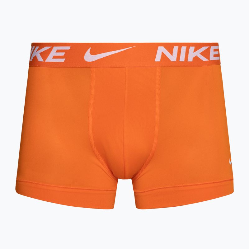 Vyriškos trumpikės Nike Dri-Fit Essential Micro Trunk 3 poros grey/light/orange 4
