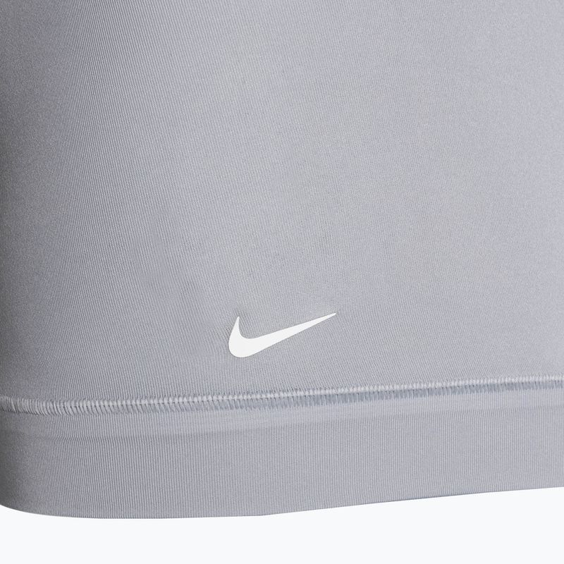 Vyriškos trumpikės Nike Dri-Fit Essential Micro Trunk 3 poros grey/light/orange 7
