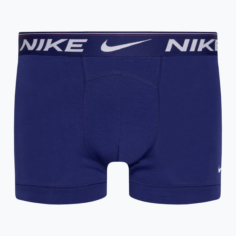 Vyriškos trumpikės Nike Dri-FIT Ultra Comfort Trunk 3 poros gym red/deep royal/black 7