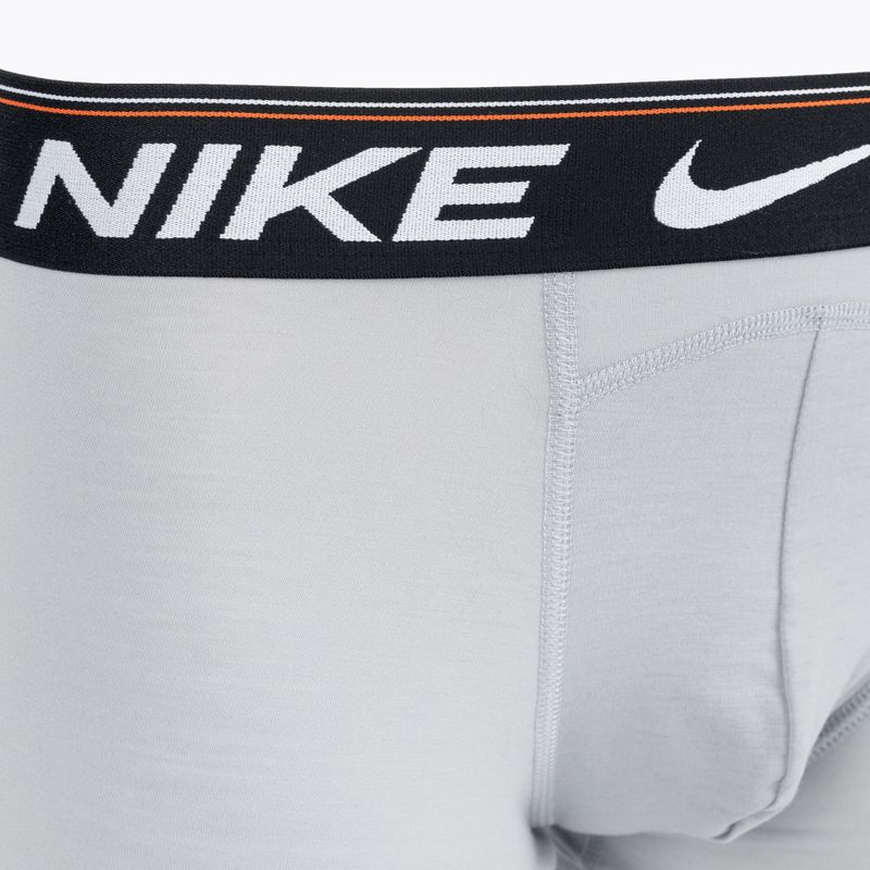 Vyriškos trumpikės Nike Dri-FIT Ultra Comfort Trunk 3 poros grey/orange 4