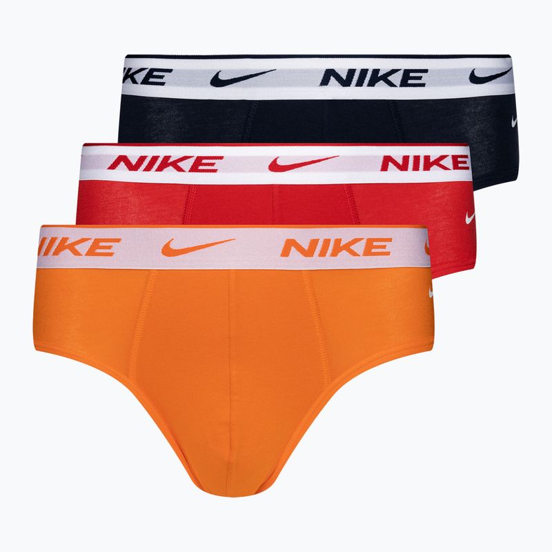 Vyriškos kelnaitės Nike Everyday Cotton Stretch Brief 3 poros blue/red/orange