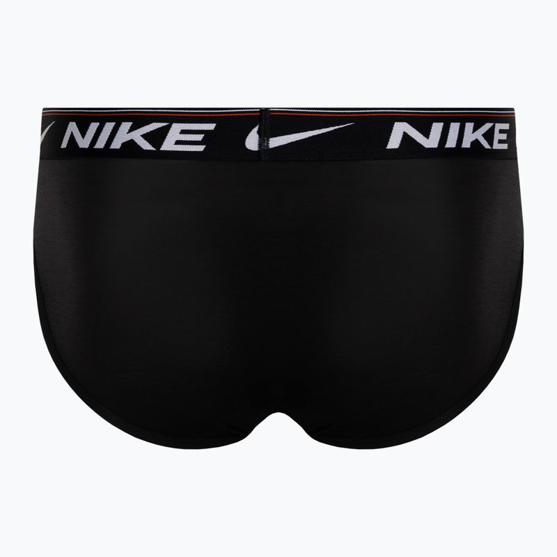 Vyriškos kelnaitės Nike Dri-Fit Hip Logo Brief 3 poros black/black/black 3