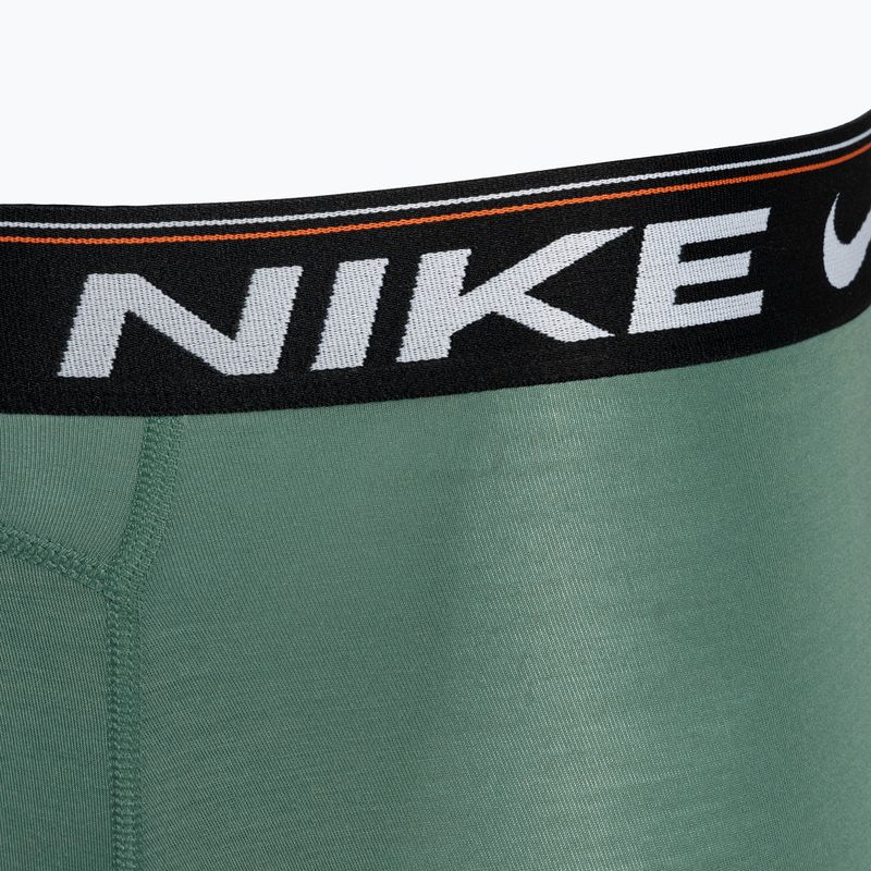 Vyriškos trumpikės Nike Dri-FIT Ultra Comfort Trunk 3 poros turquoise/black/orange 6