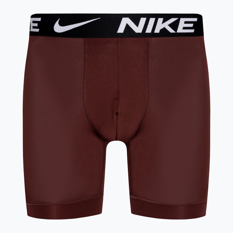 Vyriškos trumpikės Nike Dri-Fit Essential Micro Boxer Brief 3 poros grey/court blue/dark red 2