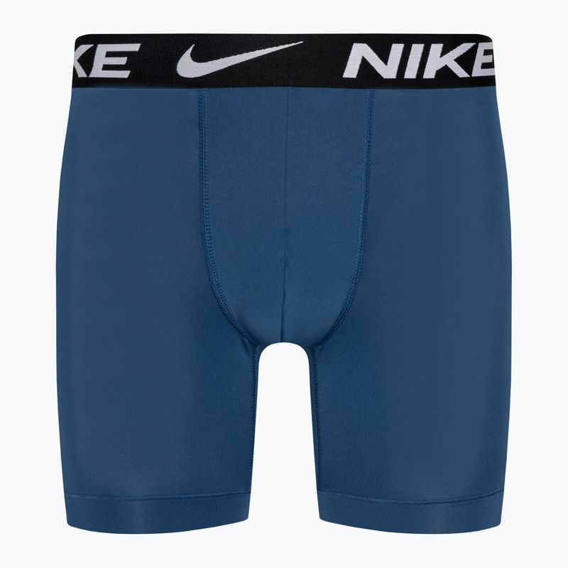 Vyriškos trumpikės Nike Dri-Fit Essential Micro Boxer Brief 3 poros grey/court blue/dark red 7