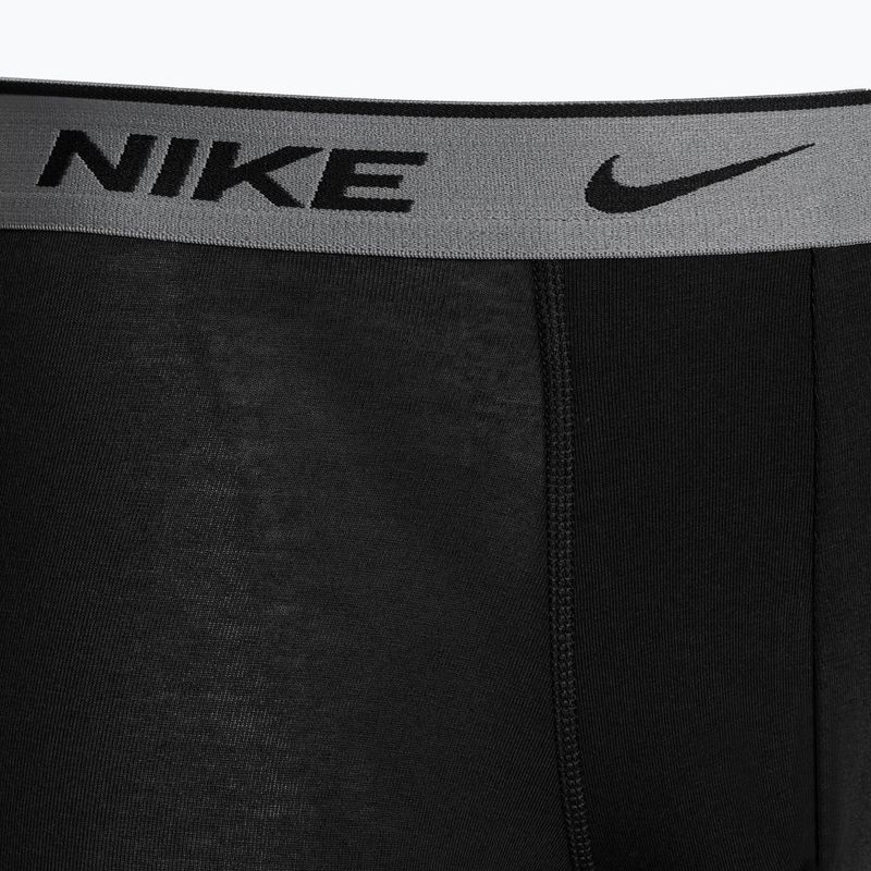 Vyriškos trumpikės Nike Everyday Cotton Stretch Trunk 3 poros grey/orange/yellow 6