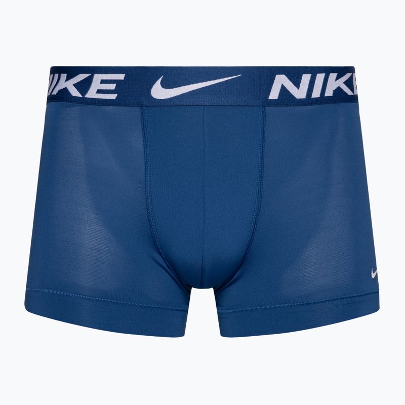Vyriškos trumpikės Nike Dri-Fit Essential Micro Trunk 3 poros black/red/blue 3