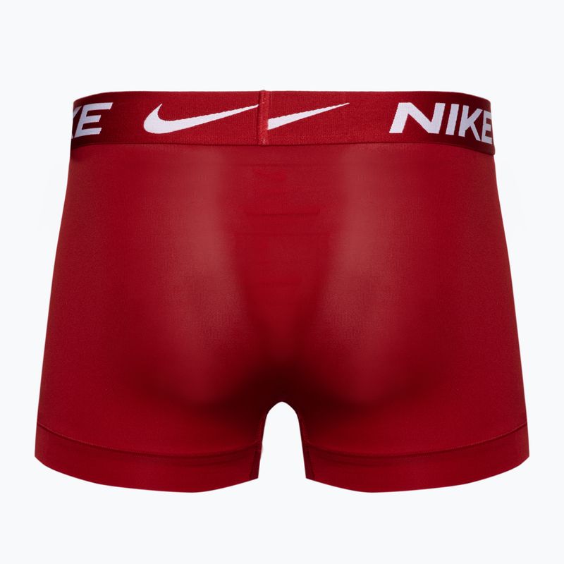 Vyriškos trumpikės Nike Dri-Fit Essential Micro Trunk 3 poros black/red/blue 5
