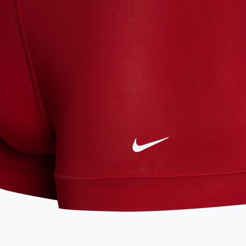 Vyriškos trumpikės Nike Dri-Fit Essential Micro Trunk 3 poros black/red/blue 7