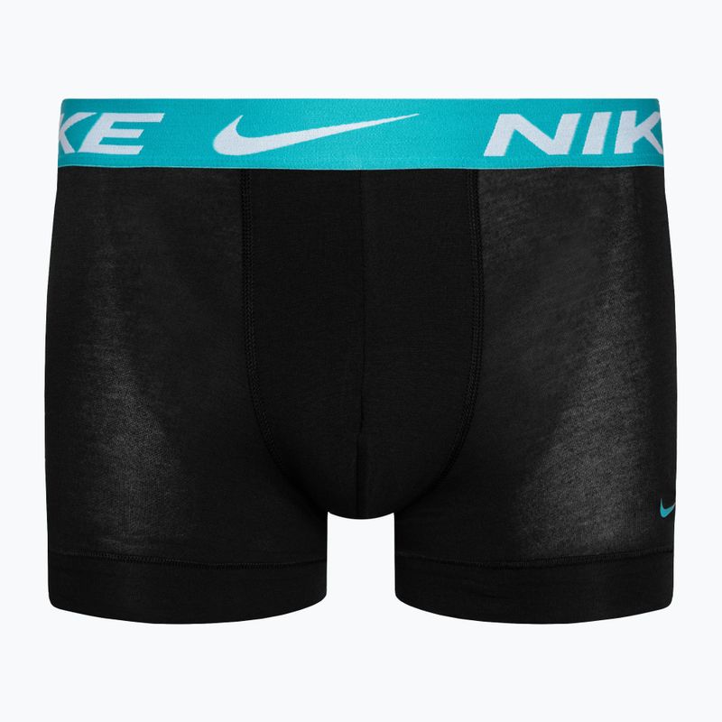 Vyriškos trumpikės Nike Dri-Fit Essential Micro Trunk 3 poros blue/navy/yellow 2