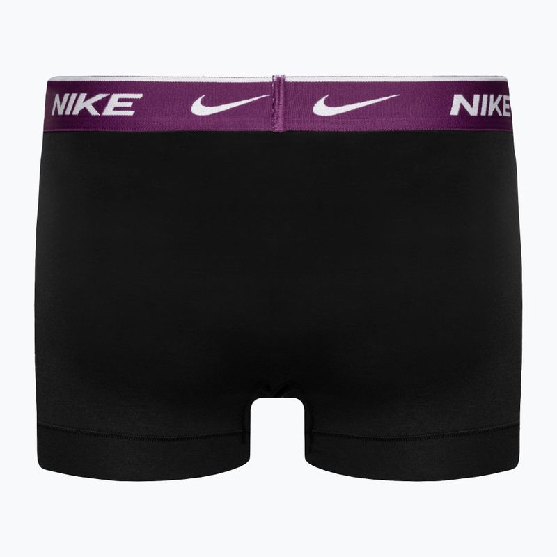 Vyriškos trumpikės Nike Everyday Cotton Stretch Trunk 3 poros turquoise/violet/blue 5