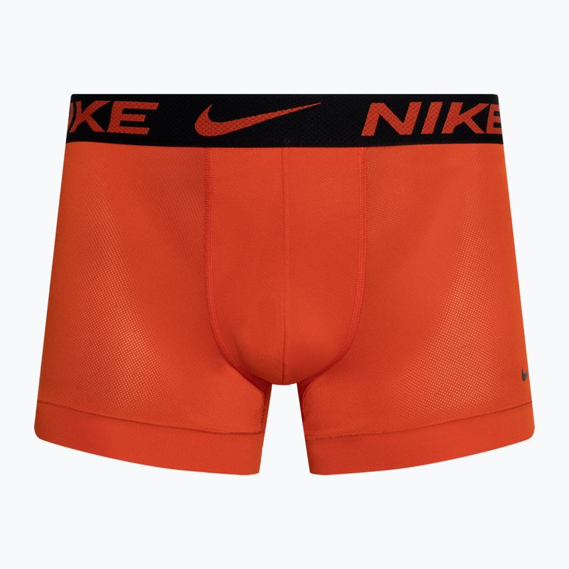 Vyriškos trumpikės Nike Dri-FIT Cotton Trunk 3 poros picante red/laser fuchsia/black 2