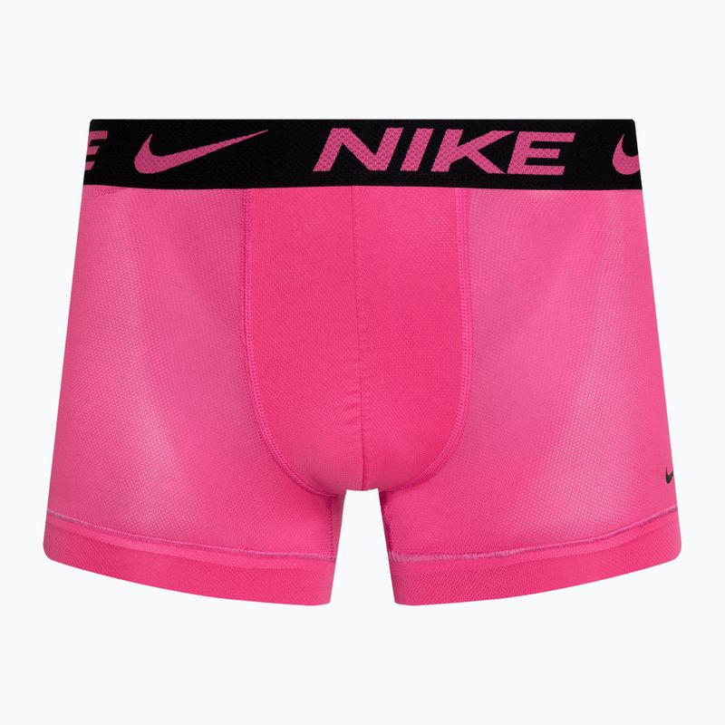 Vyriškos trumpikės Nike Dri-FIT Cotton Trunk 3 poros picante red/laser fuchsia/black 4