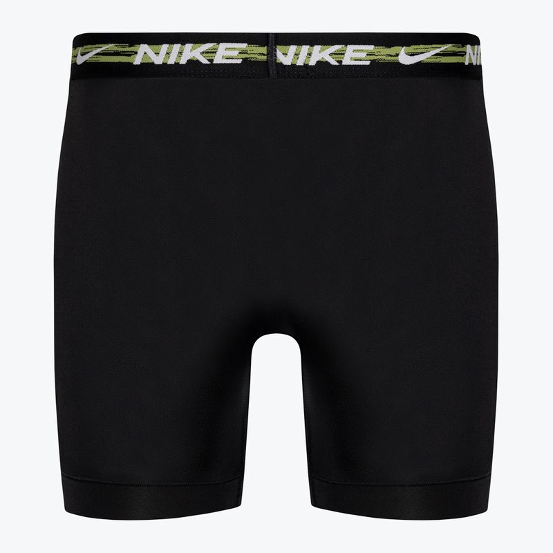 Vyriškos trumpikės Nike Dri-FIT Ultra-Stretch Micro Brief 3 poros laser fuchsia/court blue/black 2