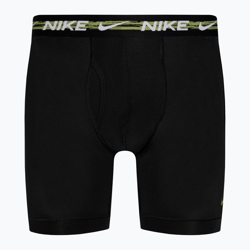 Vyriškos trumpikės Nike Dri-FIT Ultra-Stretch Micro Brief 3 poros laser fuchsia/court blue/black 3
