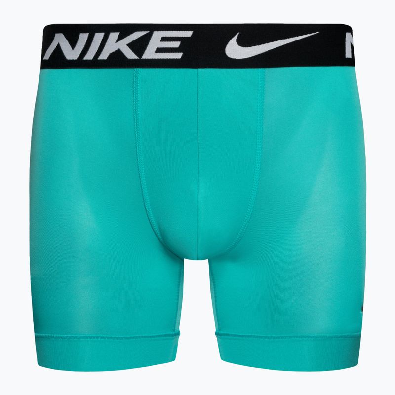 Vyriškos trumpikės Nike Dri-Fit Essential Micro Boxer Brief 3 poros blue/navy/turquoise 2