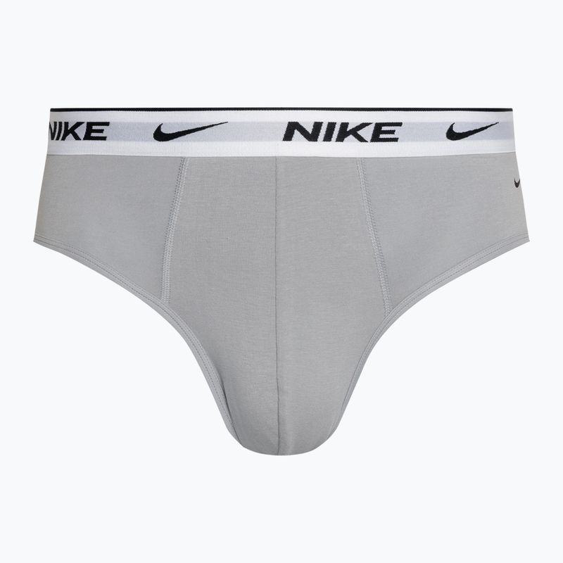 Vyriškos kelnaitės Nike Everyday Cotton Stretch Brief 3 poros star blue/wolf grey/black white 3