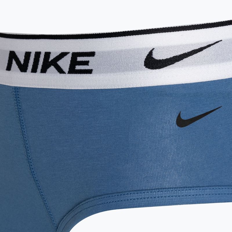 Vyriškos kelnaitės Nike Everyday Cotton Stretch Brief 3 poros star blue/wolf grey/black white 6