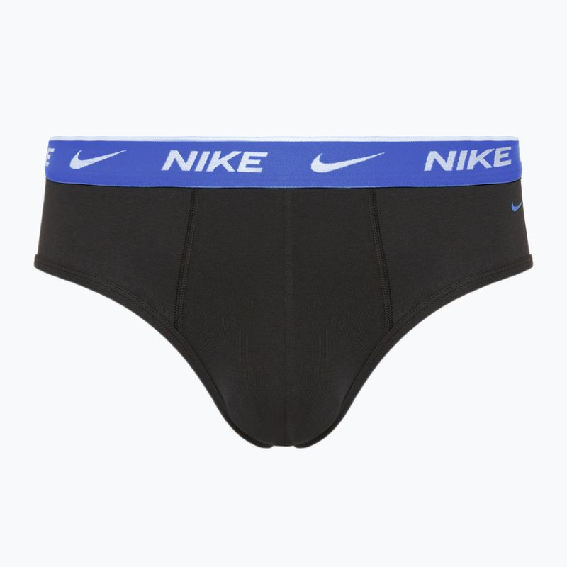 Vyriškos kelnaitės Nike Everyday Cotton Stretch Brief 3 poros black dusty/ast/arry navy 4