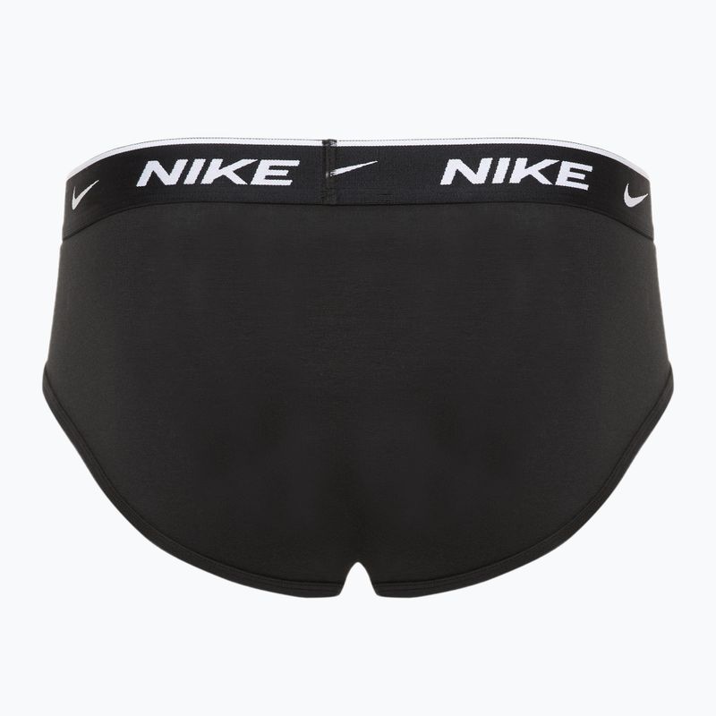 Vyriškos kelnaitės Nike Everyday Cotton Stretch Brief 3 poros black dusty/ast/arry navy 5