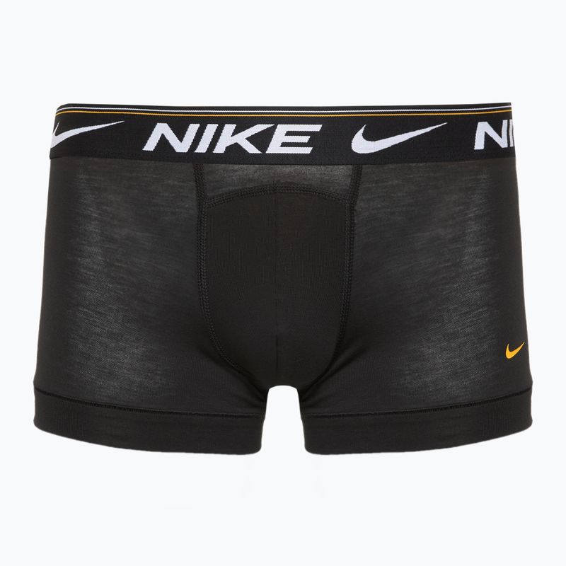 Vyriškos trumpikės Nike Dri-FIT Ultra Comfort Trunk 3 poros black gold/storm/black 4