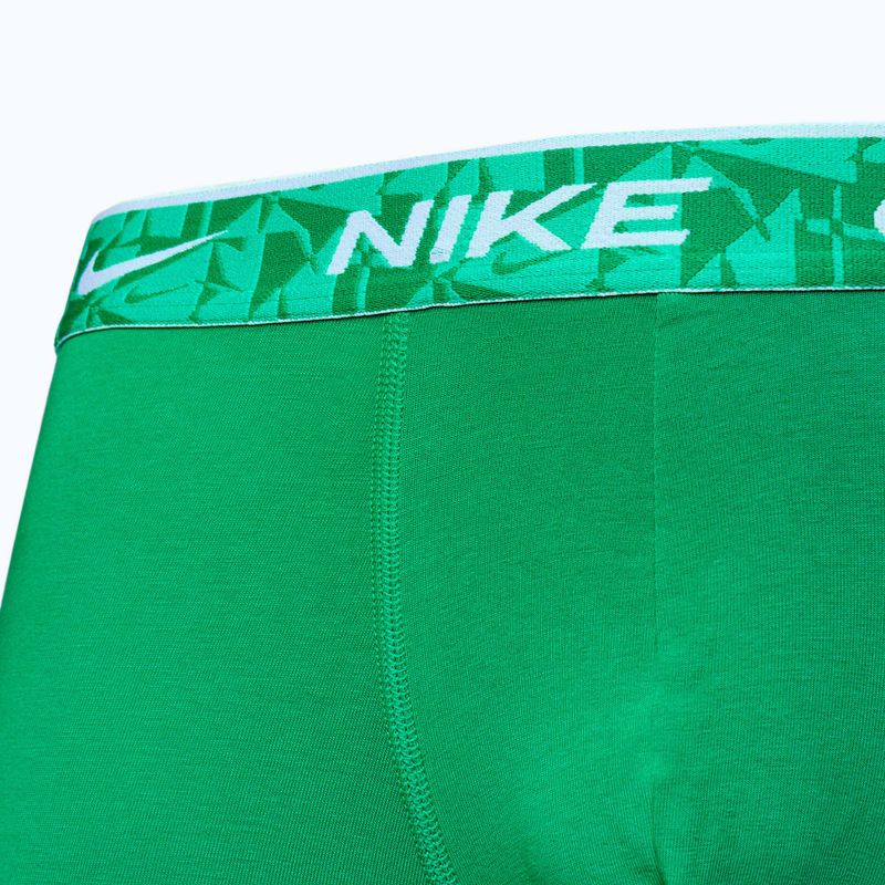 Vyriškos trumpikės Nike Everyday Cotton Stretch 3 poros green/black 6