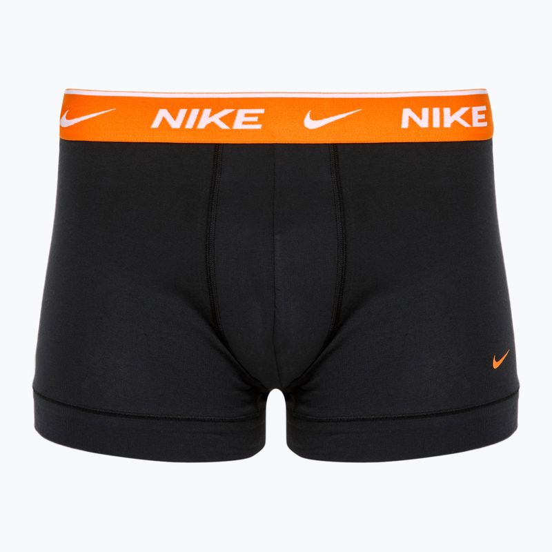 Vyriškos trumpikės Nike Everyday Cotton Stretch Trunk 3 poros black/gold/hyper crimson 4