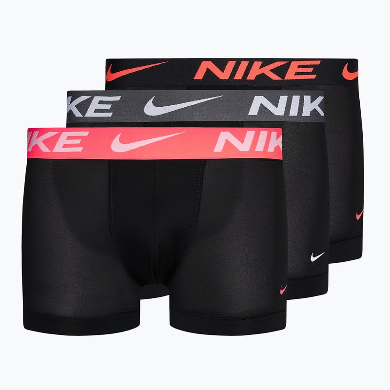 Vyriškos trumpikės Nike Dri-Fit Essential 3 poros black/dark grey/black