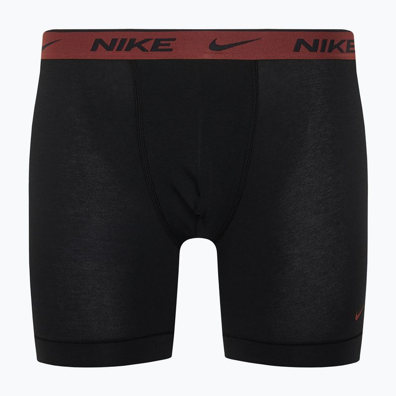 Vyriškos trumpikės Nike Everyday Cotton Stretch 3 poros cyber black/heather grey/dark pony 5