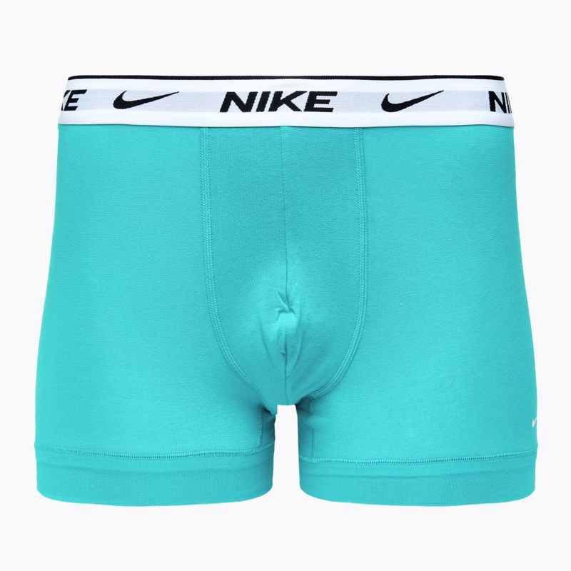 Vyriškos trumpikės Nike Everyday Cotton Stretch Trunk 3 poros dustycactus/black/arm navy 4