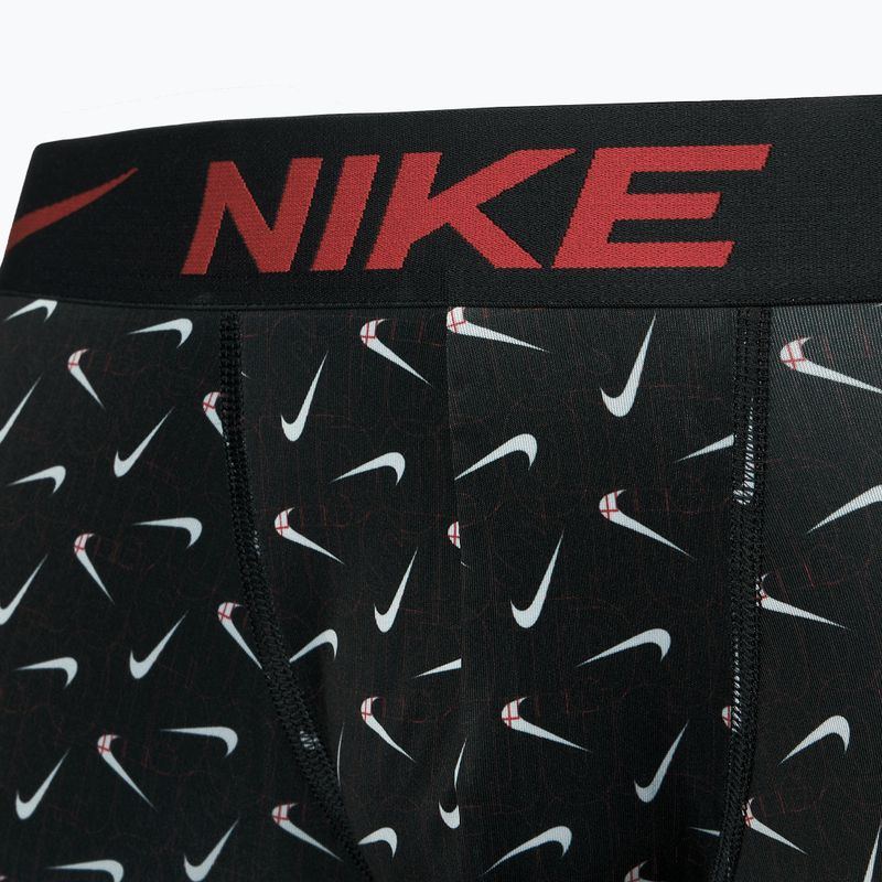 Vyriškos trumpikės Nike Dri-Fit Essential 3 pary swoosh life print/uni red/black 10