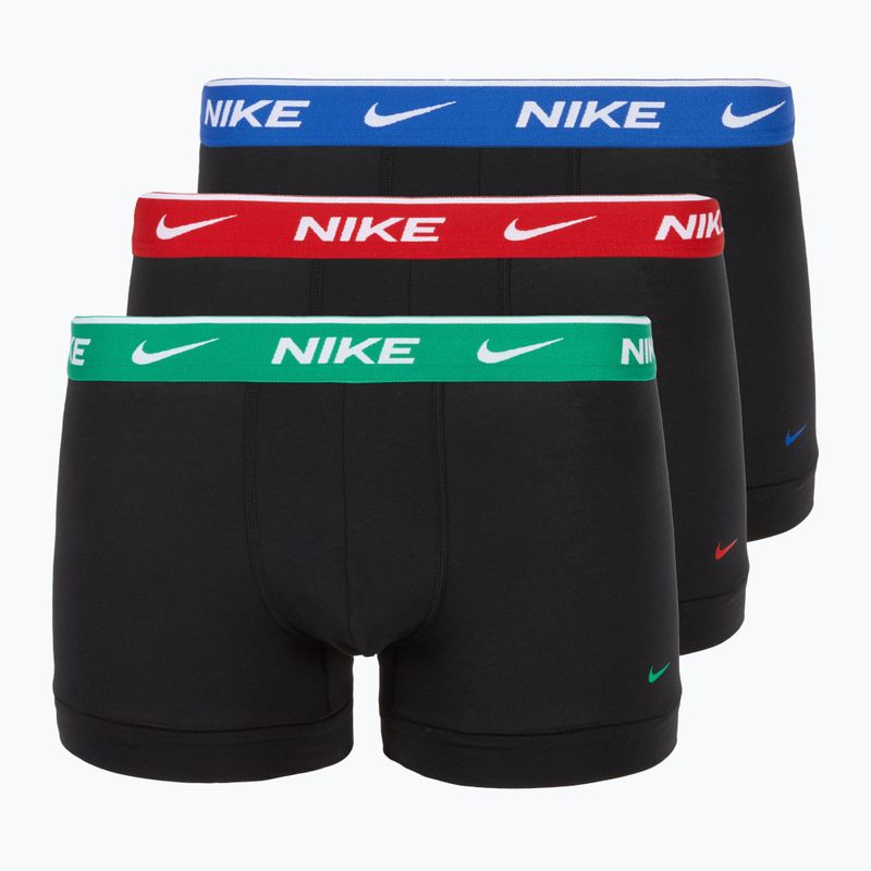 Vyriškos trumpikės Nike Everyday Cotton Stretch Trunk 3 poros multicolor