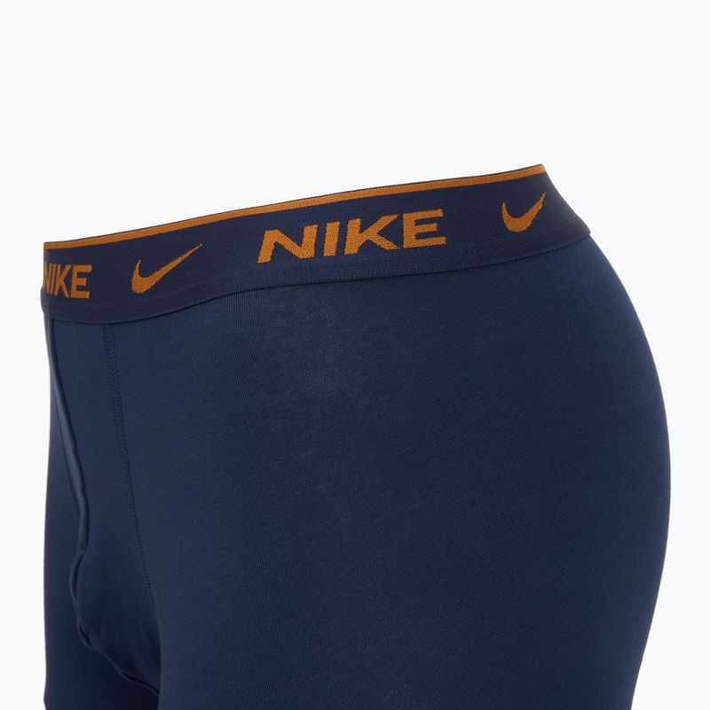 Vyriškos trumpikės Nike Everyday Cotton Stretch Trunk 3 poros light crimson/midnight navy/black 6