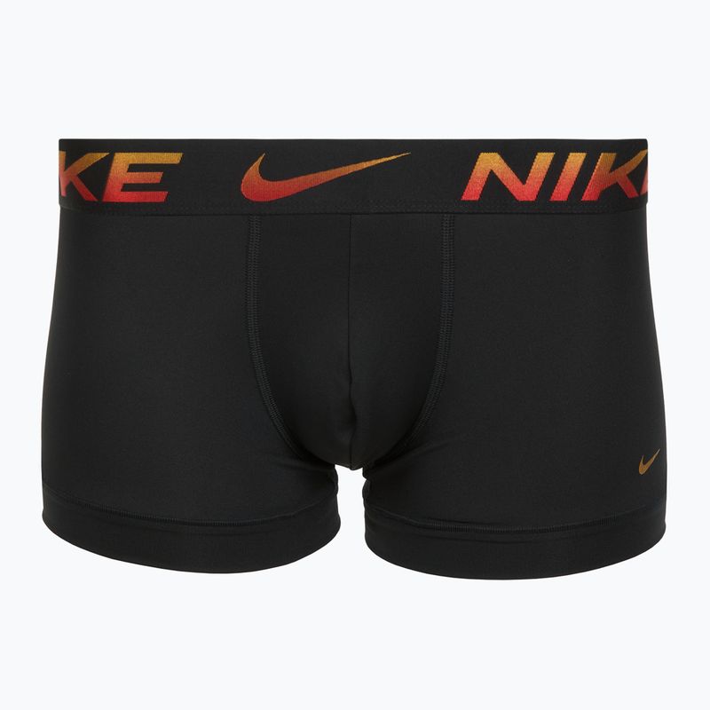 Vyriškos trumpikės Nike Dri-Fit Essential Micro Trunk 3 poros blk/uni red/blk/uni red metallic gradient wb 4
