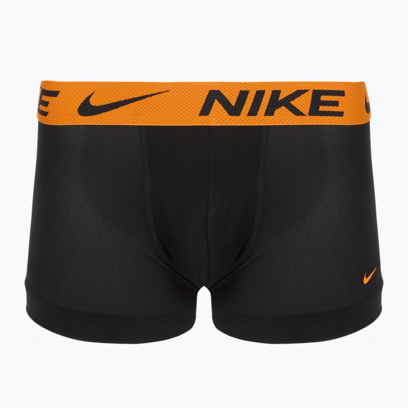 Vyriškos trumpikės Nike Dri-FIT Cotton Trunk 3 poros black mint foam/blue hero/bright ceramic wb 6
