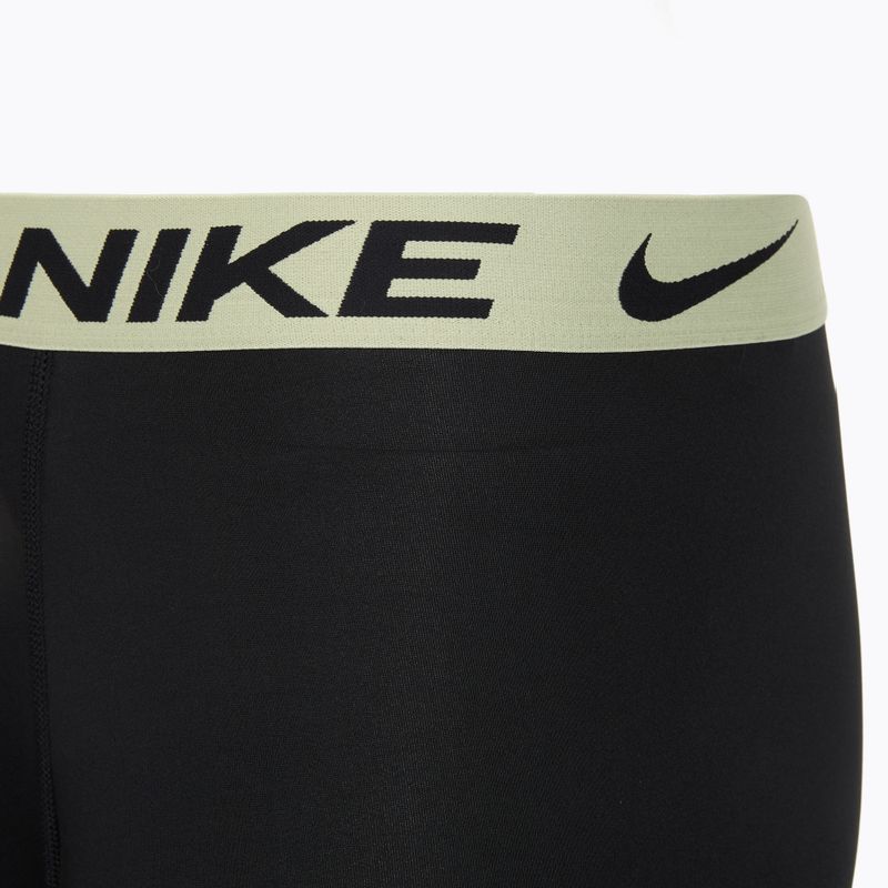 Vyriškos trumpikės Nike Dri-Fit Essential Micro Boxer Brief 3 poros blk washed coral/olive aura/abrtract blue edge wb 6
