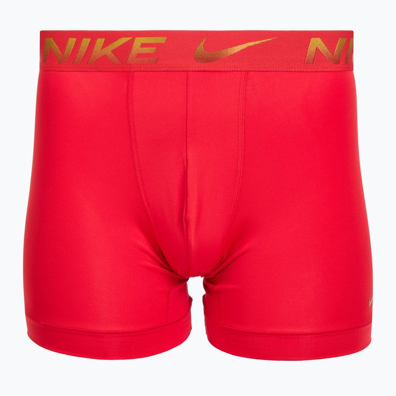 Vyriškos trumpikės Nike Dri-Fit Essential Micro Boxer Brief 3 poros university red/black/black metallic grdient wb 2
