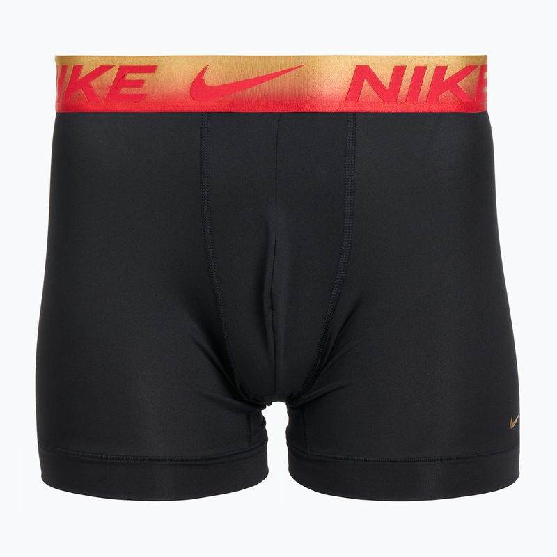 Vyriškos trumpikės Nike Dri-Fit Essential Micro Boxer Brief 3 poros university red/black/black metallic grdient wb 3