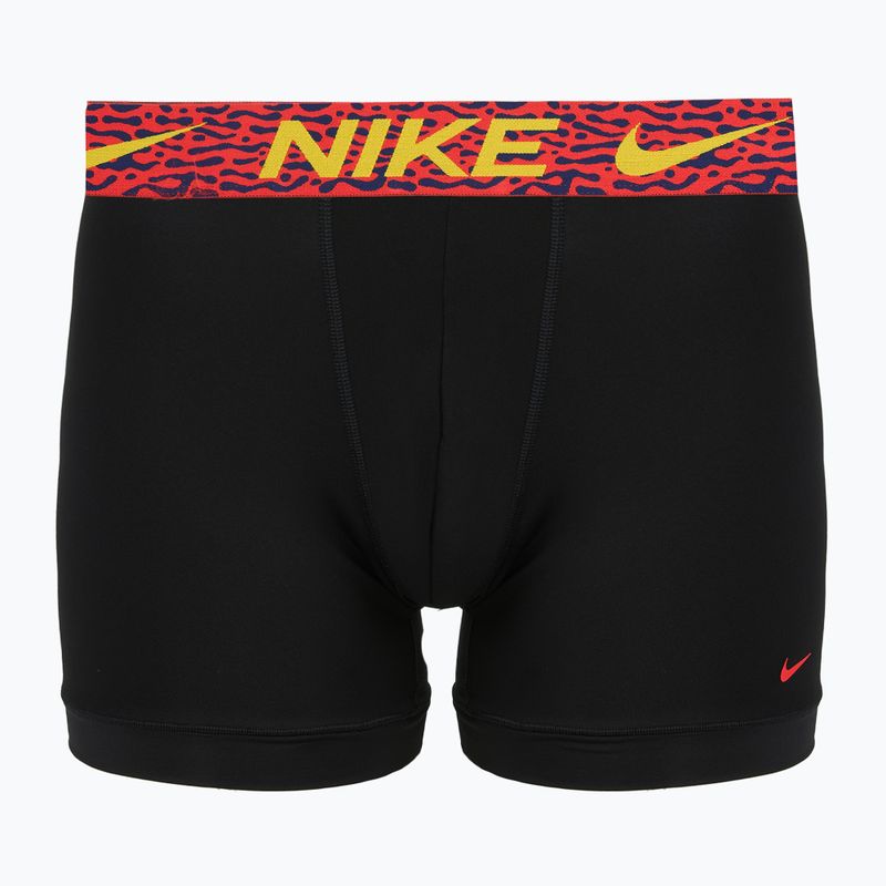 Vyriškos trumpikės Nike Dri-Fit Essential Micro 3 pairs blklightcrimson/ brightcitron/evergreenaur 3