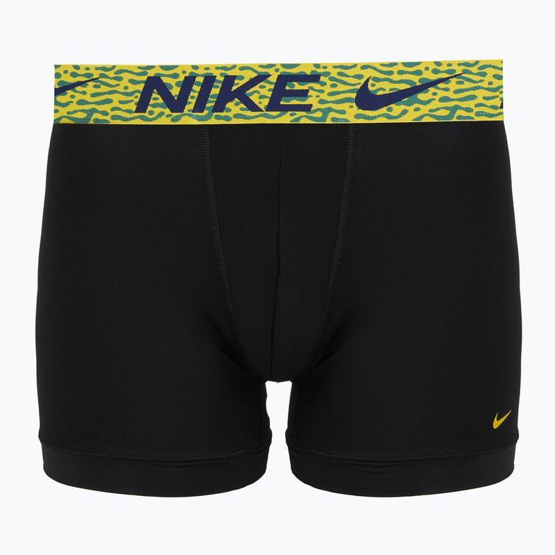 Vyriškos trumpikės Nike Dri-Fit Essential Micro 3 pairs blklightcrimson/ brightcitron/evergreenaur 4
