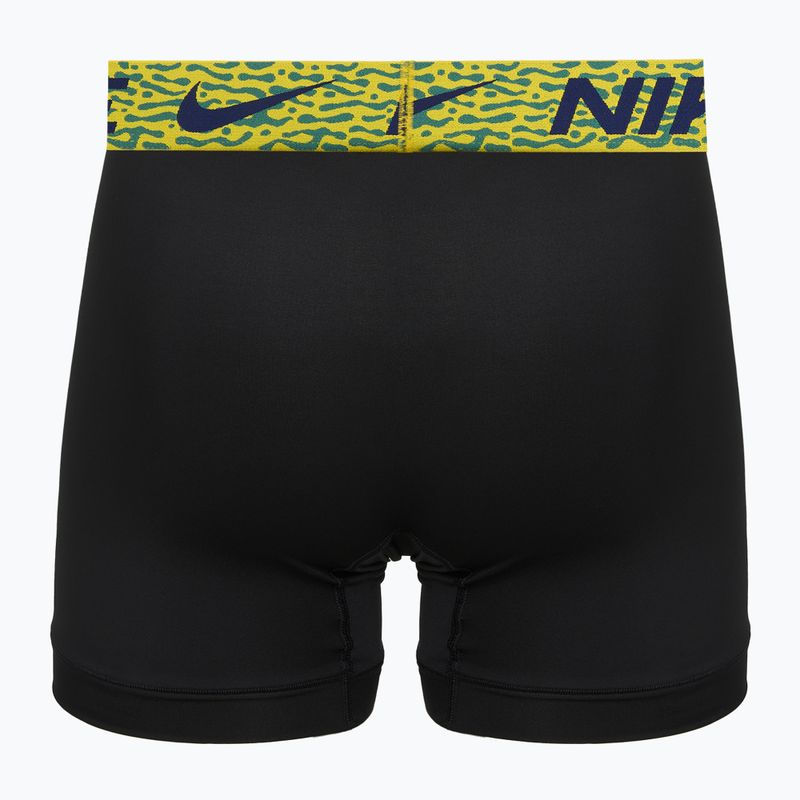 Vyriškos trumpikės Nike Dri-Fit Essential Micro 3 pairs blklightcrimson/ brightcitron/evergreenaur 5