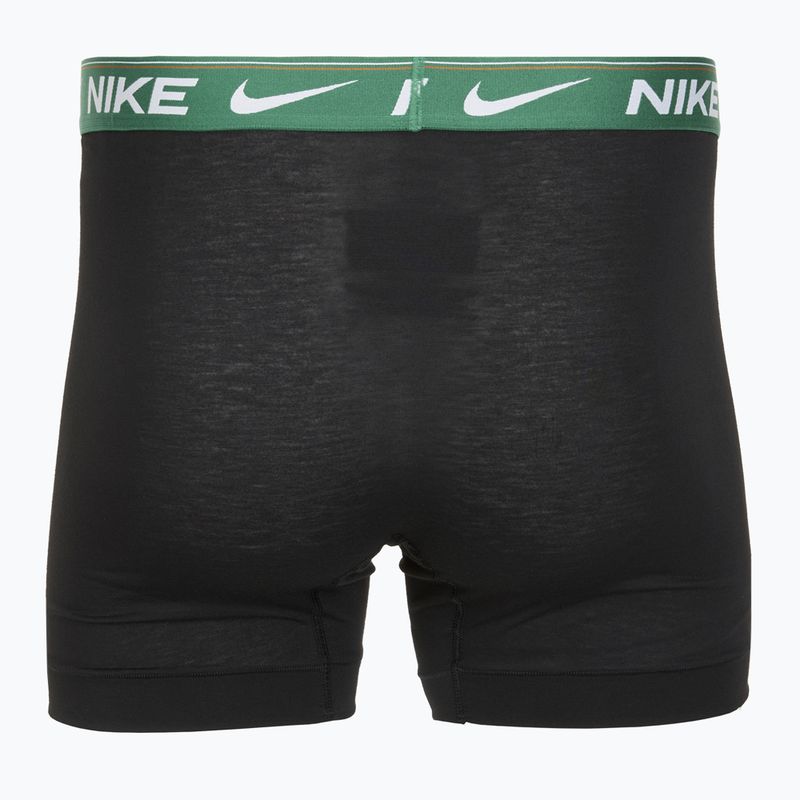 Vyriškos trumpikės Nike Dri-FIT Ultra Comfort 3 poros black evrgreen aura/deep night/black waistband 5