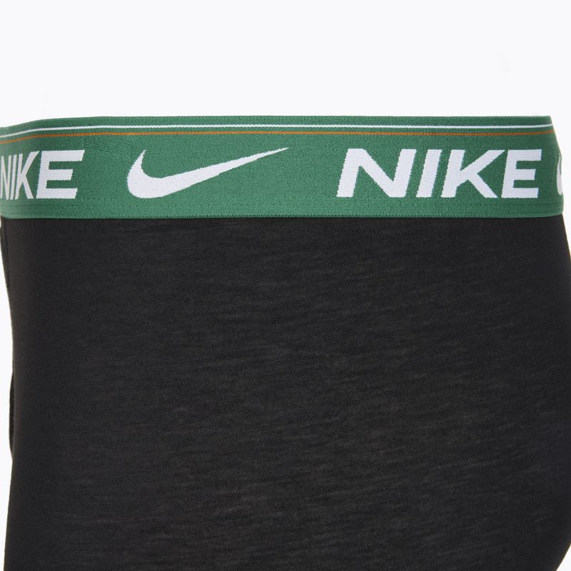 Vyriškos trumpikės Nike Dri-FIT Ultra Comfort 3 poros black evrgreen aura/deep night/black waistband 6